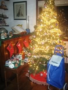 Christmas Tree and SMART Roller Bag