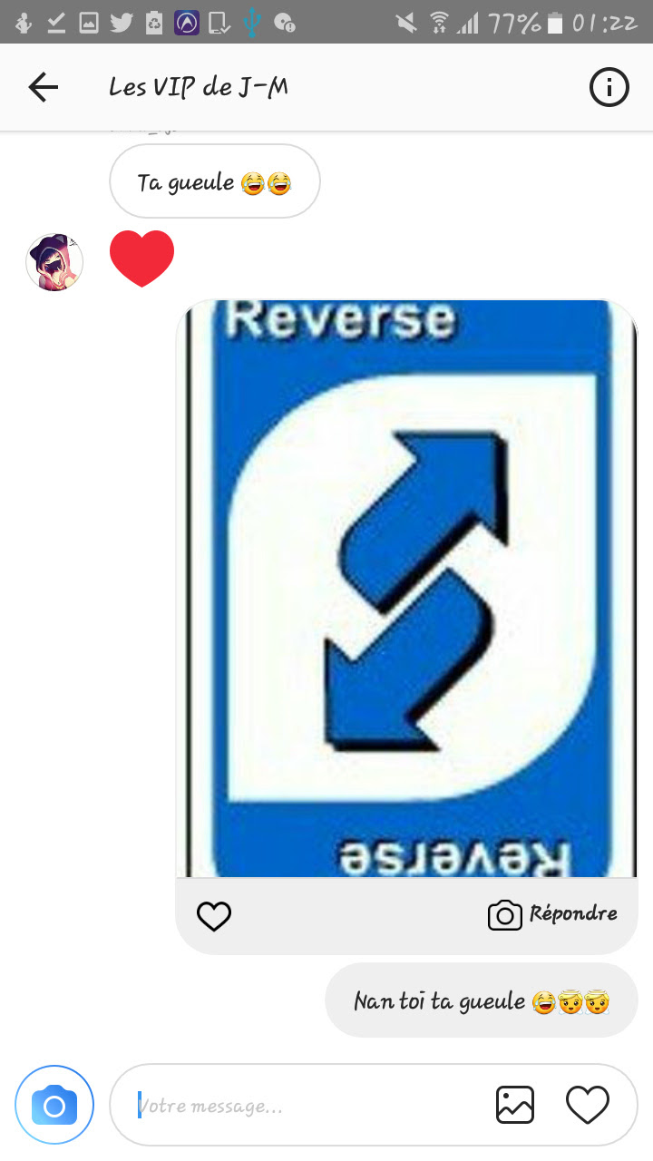 Blue Uno Reverse Card