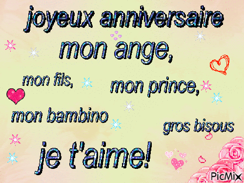 Lettre A Mon Fils Pour Son Anniversaire