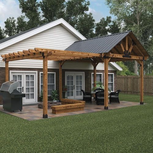 Backyard Covered Patio Designs - locurasdelibertad