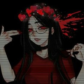 Black And Red Aesthetic Pfp Anime - Painting deku anime glass painting