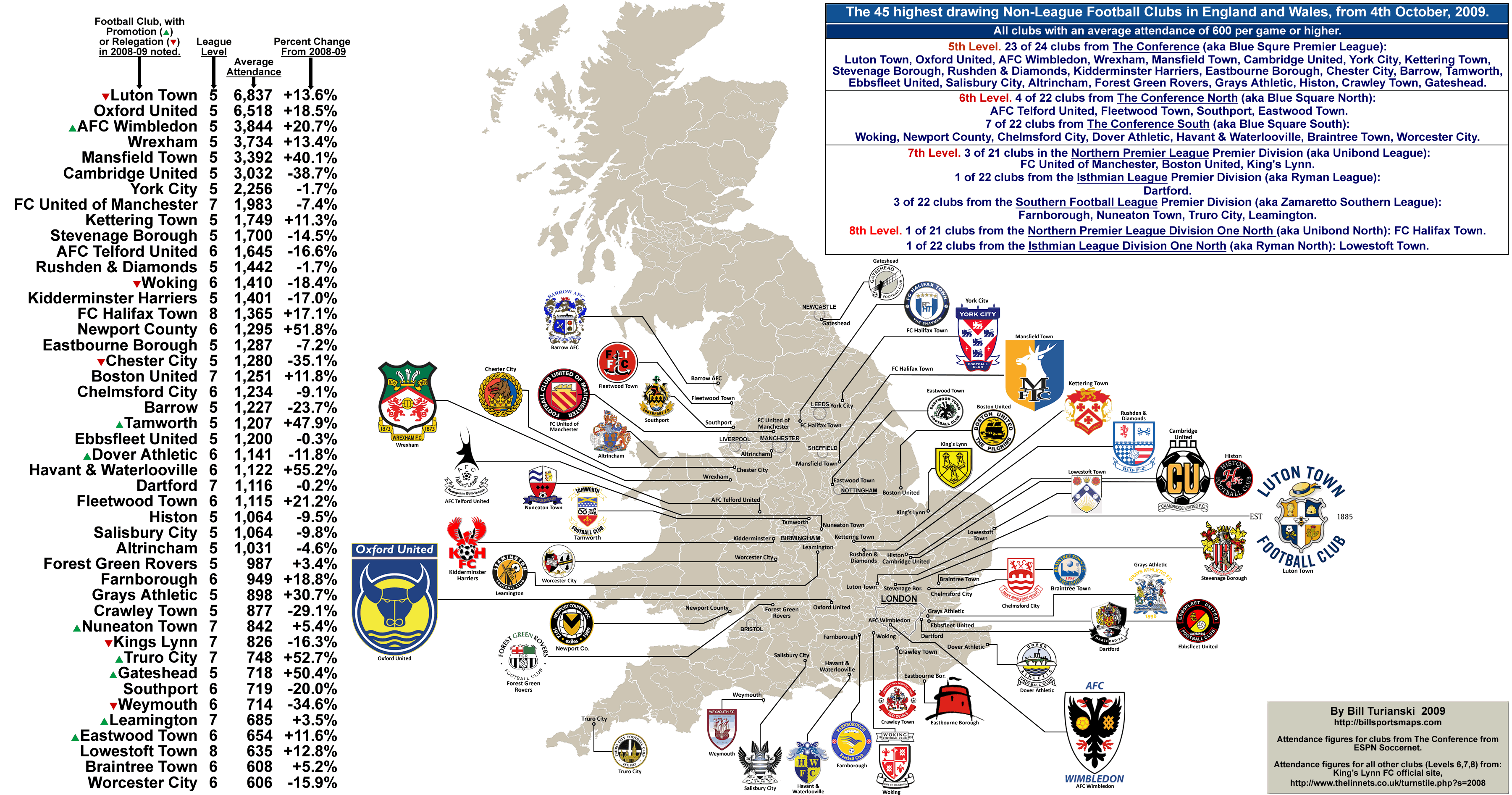 Amazing Map Of English Football Clubs Don't miss out!