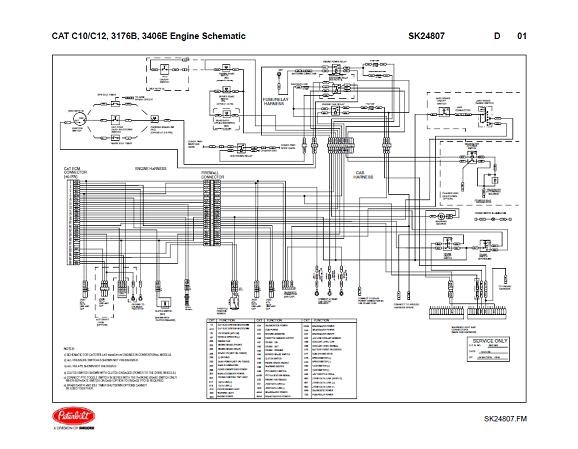 3406e Cat Wiring Diagram - Wiring Diagram Networks