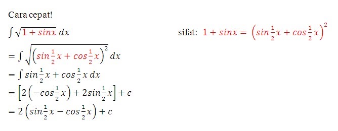 Contoh Soal Integral Parsial Akar / Soal Integral Parsial Cara Golden