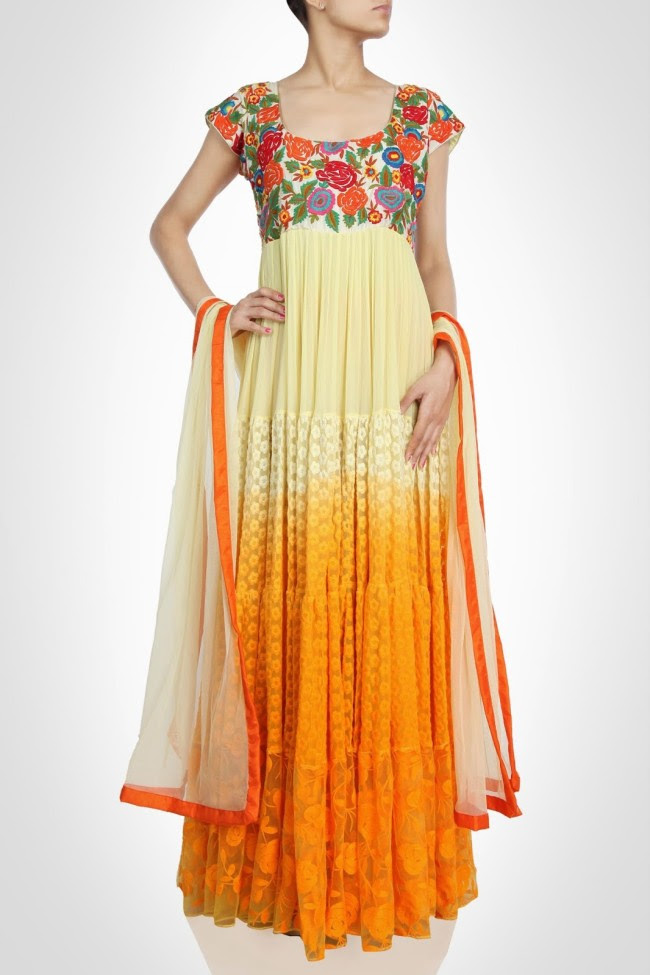 ankle length frocks