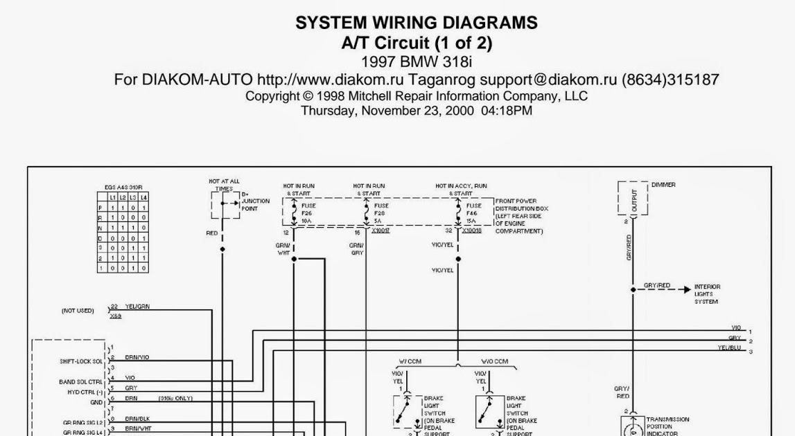 Bmw Audio Wiring Diagram