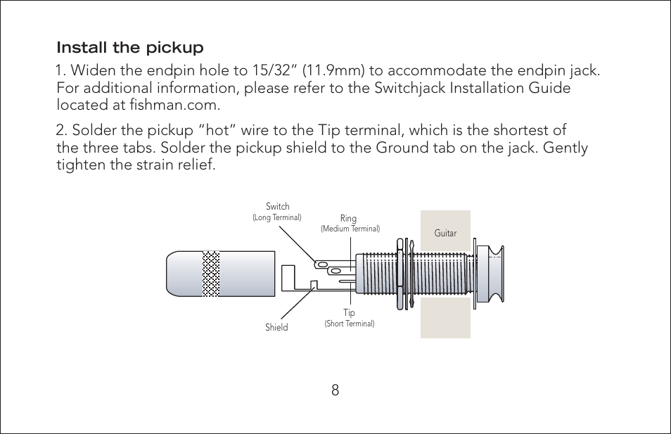 Endpin Jack Wiring - Wiring Diagram & Schemas