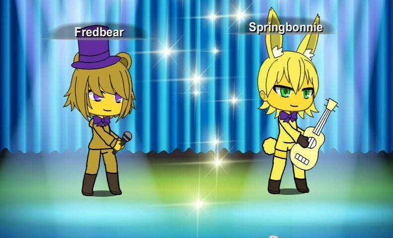 Nightmare Fredbear Gacha Life Fnaf - Deriding-Polyphemus