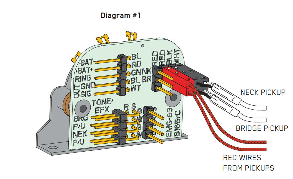 5 Way Selector Switch Wiring Diagram Emg - Wiring Diagram Networks