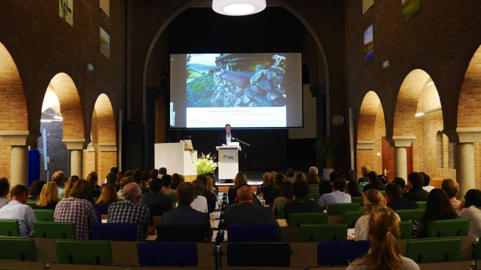 Matthew McLuckie, Enterprise Development Manager at Rewilding Europe at the final symposium of the project ‘KIGO European Nature Entrepreneur’
