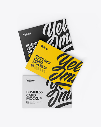 Download Free Download Psd Mockup Business Card Design Yellowimages Mockups