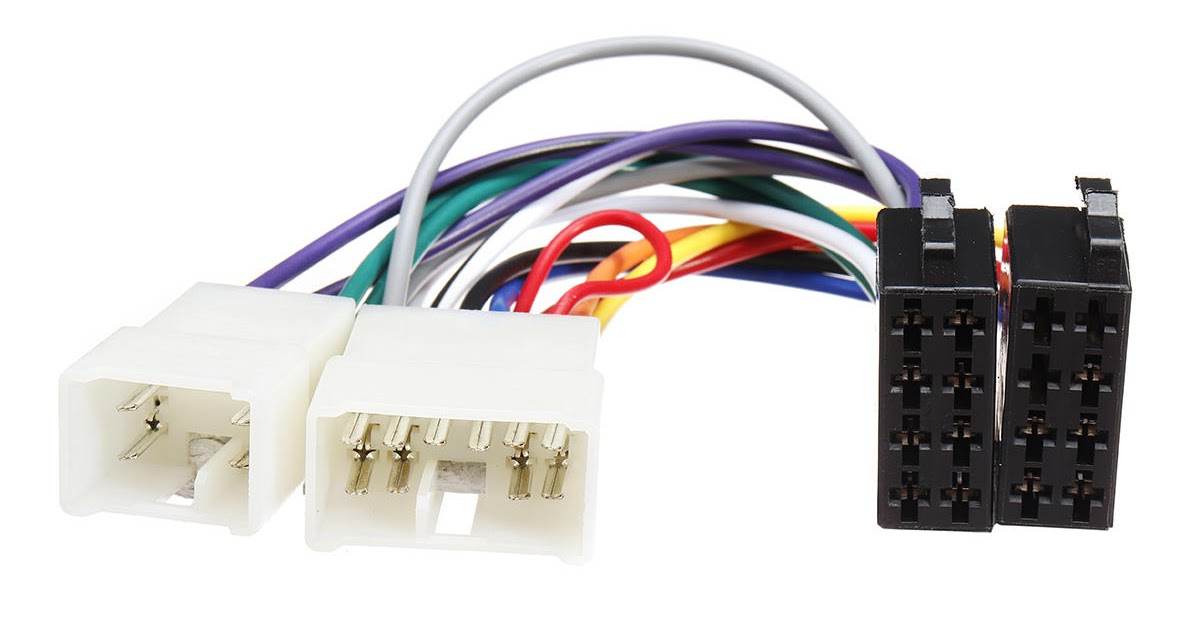 ISO Wiring Harness Stereo Radio Plug Lead Wire Loom Connector Adaptor