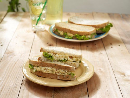 Creamy Classic Egg Salad on Whole Wheat Granny Loaf
