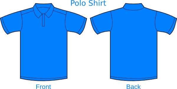 Baju Kaos Polos Biru Depan Belakang Kumpulan Model Kemeja