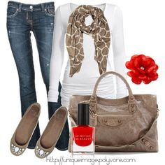 Animal Print Scarf