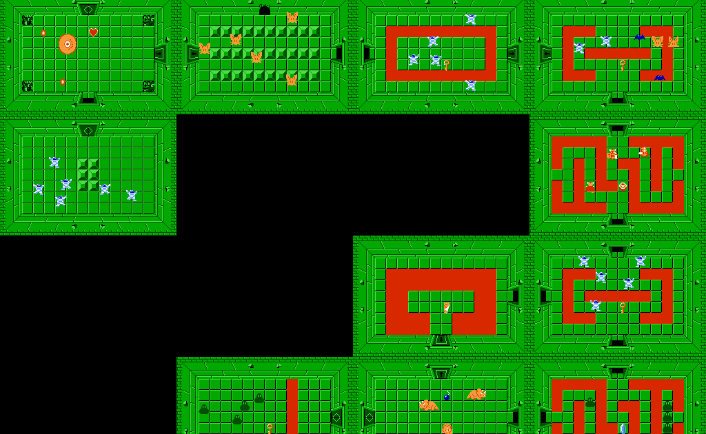 Legend Of Zelda Level 6 Map - Maping Resources
