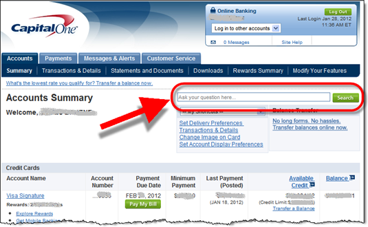 Capital one uk online credit card banking