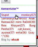 top komentator top scorer