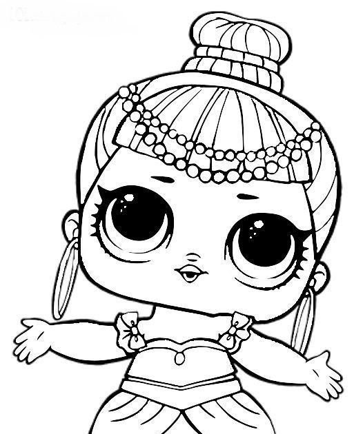 Gambar Mewarnai Lol Surprise Omg / Lol Surprise Doll Unicorn Coloring