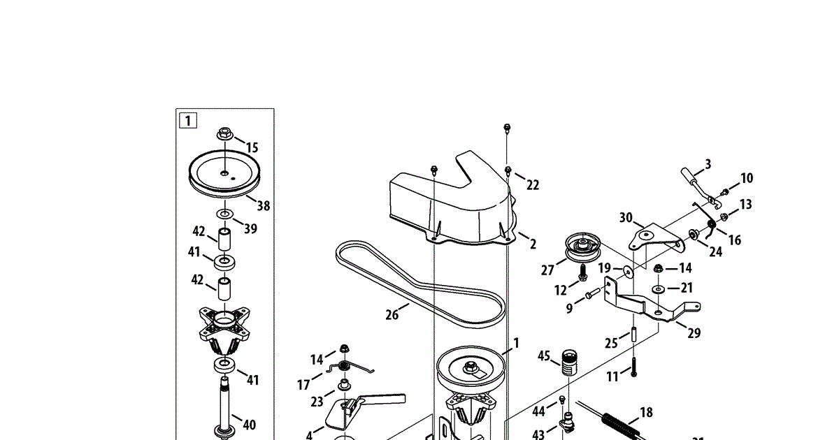 34 Craftsman Mower Deck Diagram - Wiring Diagram List