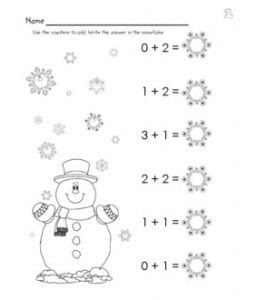 Teach child how to read: Winter Worksheet Free Printable