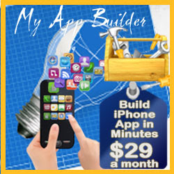 Need iPhone App Built? Build your own app in Minutes, only $29 a month!