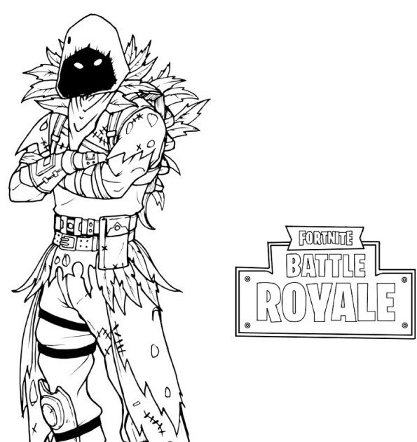 Fortnite Raven Coloring Pages - Freeda Qualls' Coloring Pages
