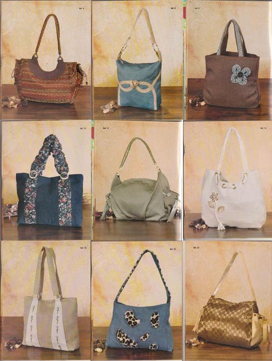 bolsos en tela carteras en tela diseños