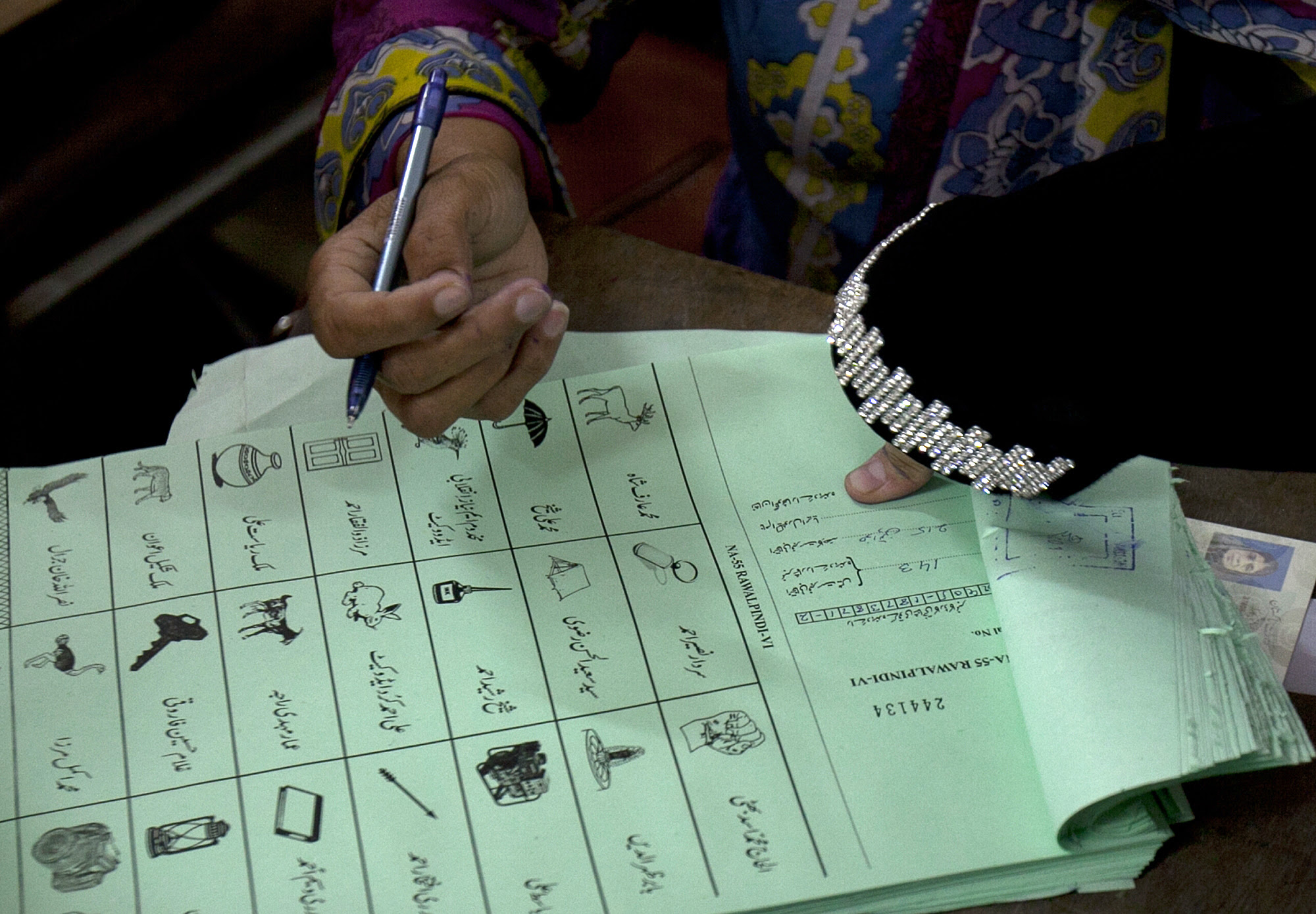 est100 一些攝影(some photos) Pakistan's Election, Pakistanis Vote, General