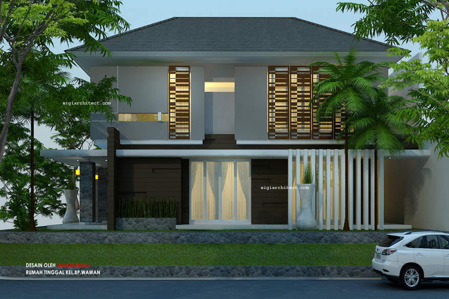 Ide 33+ Desain Rumah 2 Lantai Dengan Basement