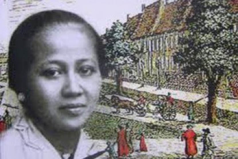 Gambar Mewarnai Ibu Kita Kartini Mewarnai Gambar