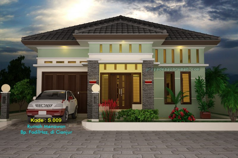Denah Rumah 1 Lantai Jasa Desain Rumah Denah Rumah 1 Lantai Jasa Desain Rumah
