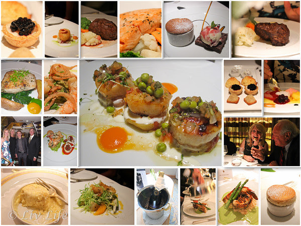 Food of the Seabourn Spirit Seaborn, Fine Dining, The Restaurant