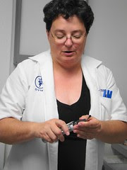 The Good Doctor prepares her instruments