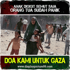DP BBM Doa Untuk Gaza yang sedang berduka