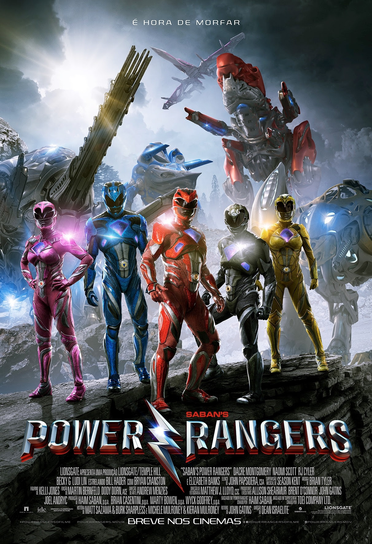 Resultado de imagem para Power Rangers 2017 posters