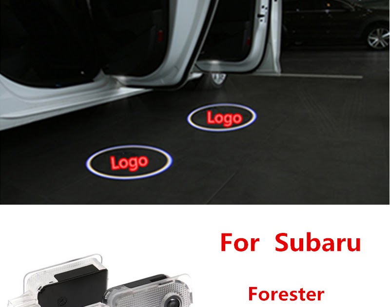Buy 2pcs Car Logo Light For Subaru Forester Outback