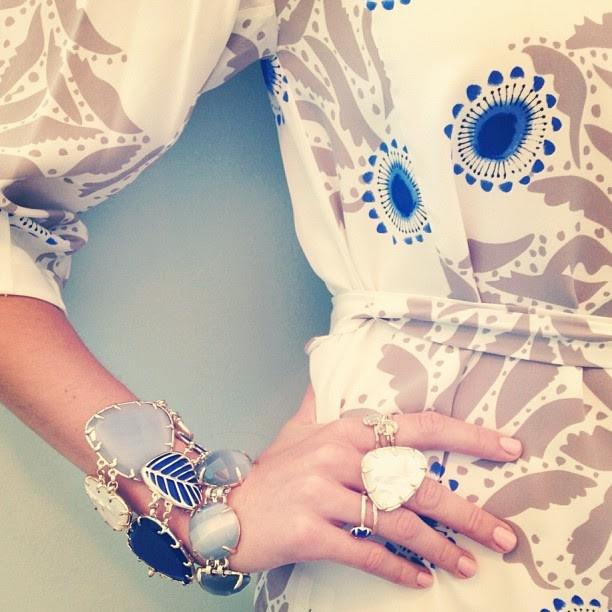 Cobalt & Slate bracelet stack-up!
