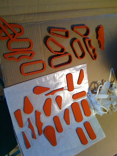 felt race tracks from ponoko