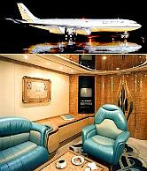 The Sultan of Brunei’s private jet