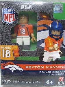 PEYTONMANNINGNFLDENVERBRONCOSOyoMiniFigureLEGOCompatibleNEWG1RARE PEYTONMANNINGNFLDENVERBRONCOSOyoMiniFigureLEGOCompatibleNEWG1RARE