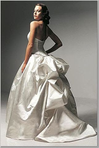 Wedding Dresses Bustle A Wedding Dress