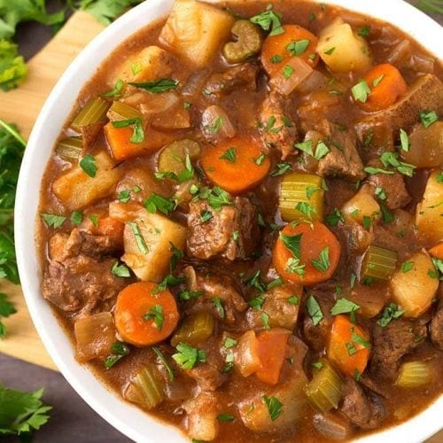 Beef Stew Recipe Made With V8 Juice - Beef Poster