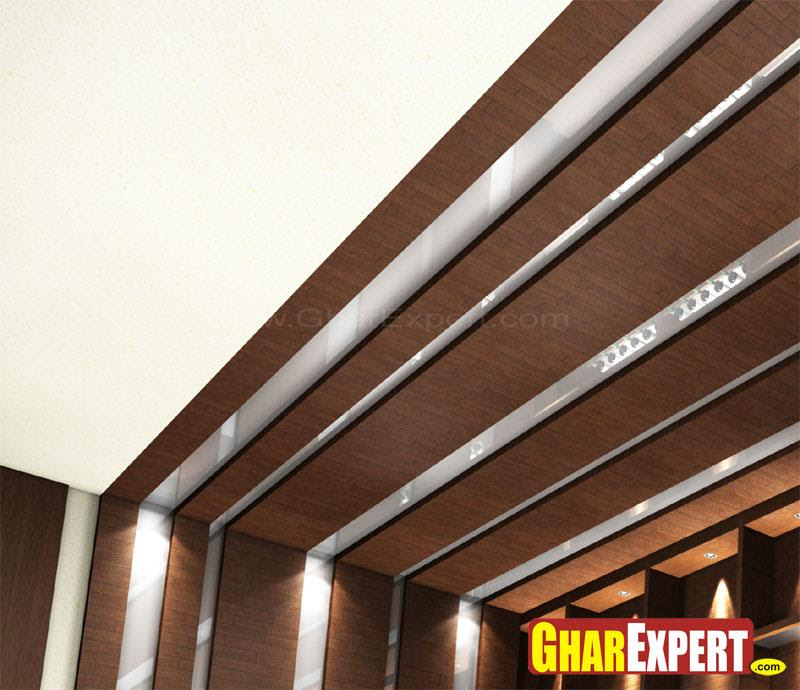 Wooden False Ceiling Design For Office Home Architec Ideas