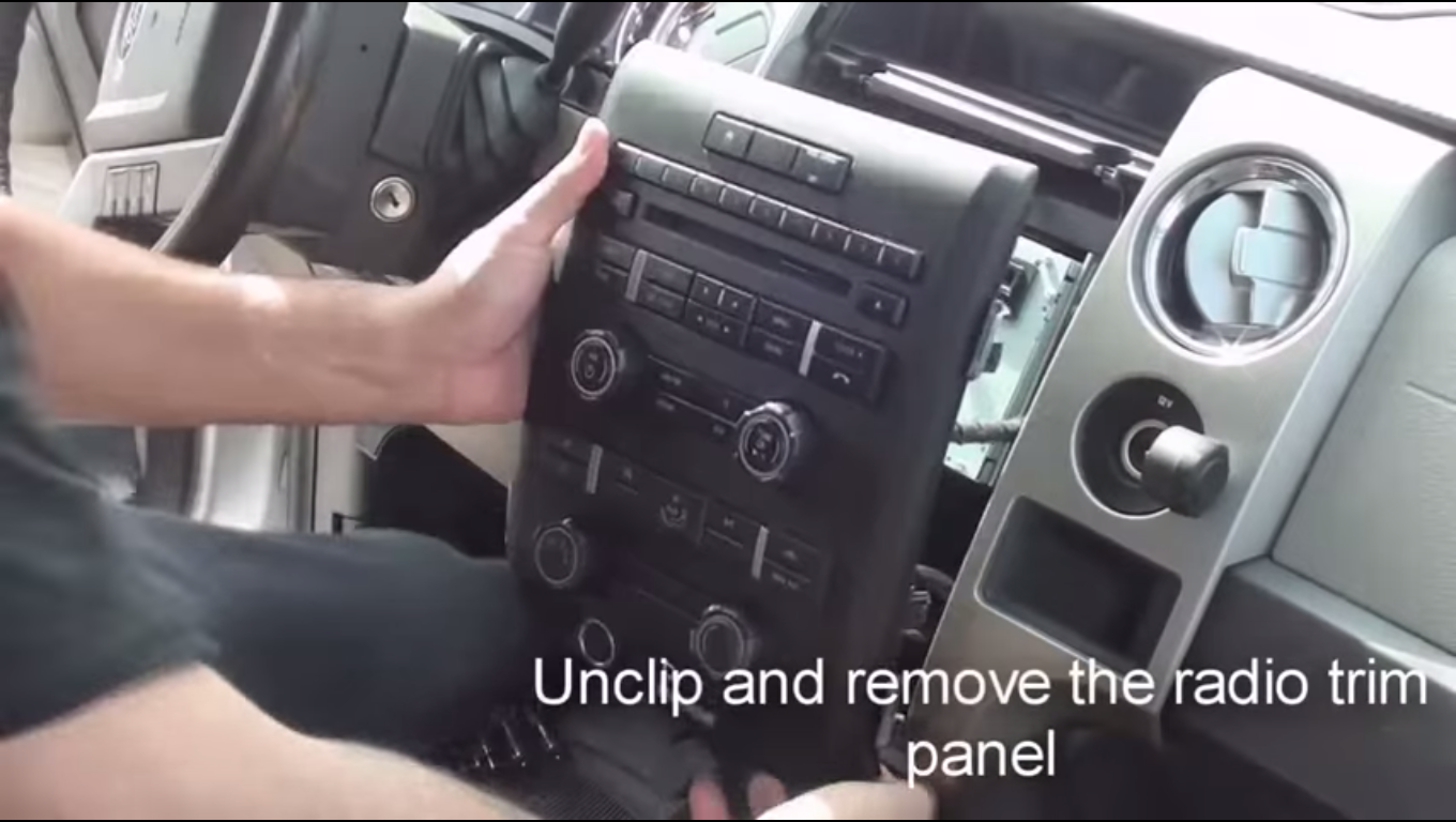 Ford F250 Factory Radio Replacement - Greatest Ford