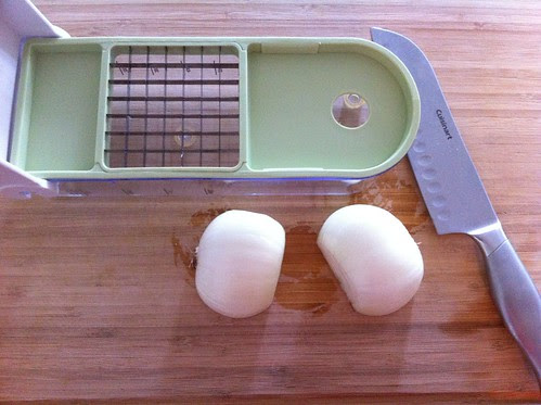 Large Onion, Peeled and Halved