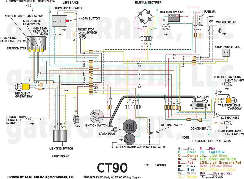 1971 Ct90 Wiring Diagram - Wiring Diagram Schemas