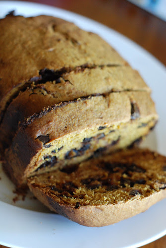 Sliced Pumpkin Bread