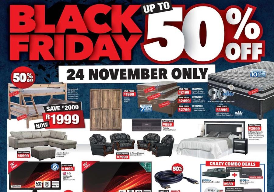 Black Friday Furniture Deals 2018 South Africa - Furniture Walls