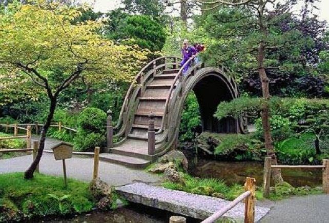 Japanese Traditional Garden Bridge - techancedesign